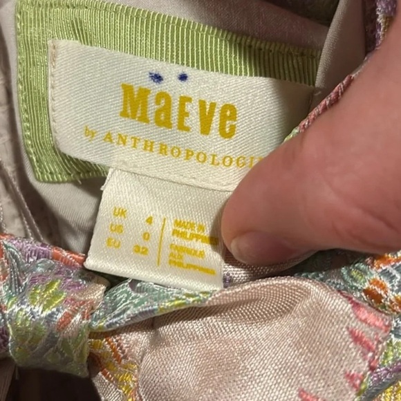 ANTHROPOLOGIE fairy mini strapless dress - Picture 3 of 6